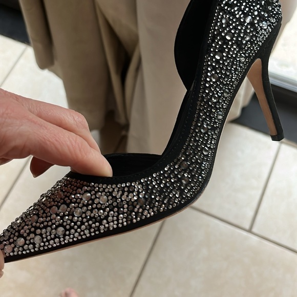 White House black market bling ombré crystal heels - Picture 8 of 13